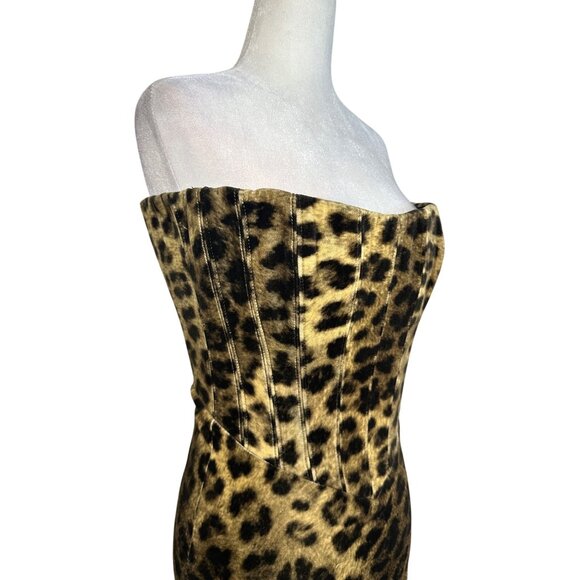 The New Arrivals by Ilkyaz Ozel Ambra Dress in Sauvage 34 New Womens Maxi Gown - Picture 7 of 16